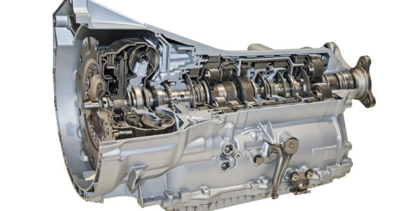 Automatic gear of a car (with torque converter)